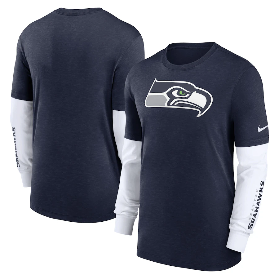 2023 Men NFL Seattle Seahawks Nike Long Tshirt